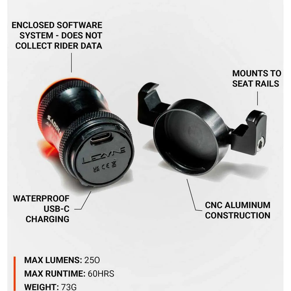Lezyne - Saddle Ai Alert Rear Light 250