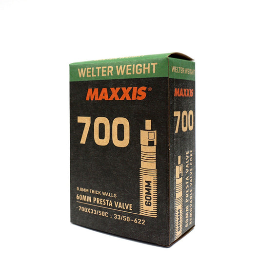 Maxxis Welterweight 700 x 33/50 FV 0.8mm Wall 60mm Presta
