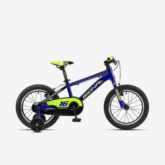 Signal stormer 16 Ink blue / hghlt yllw