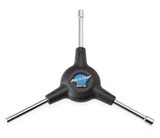 Parktool SW-15 3-Way Internal Nipple Spoke Wrench