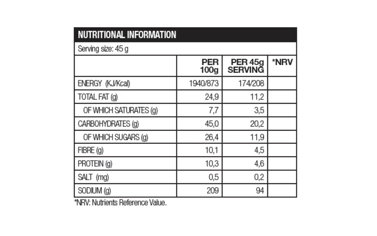 Cadence Energy Bar Apple Pie