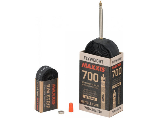 MAXXIS FLYWEIGHT 700 x 18/25C TUBE – 60MM